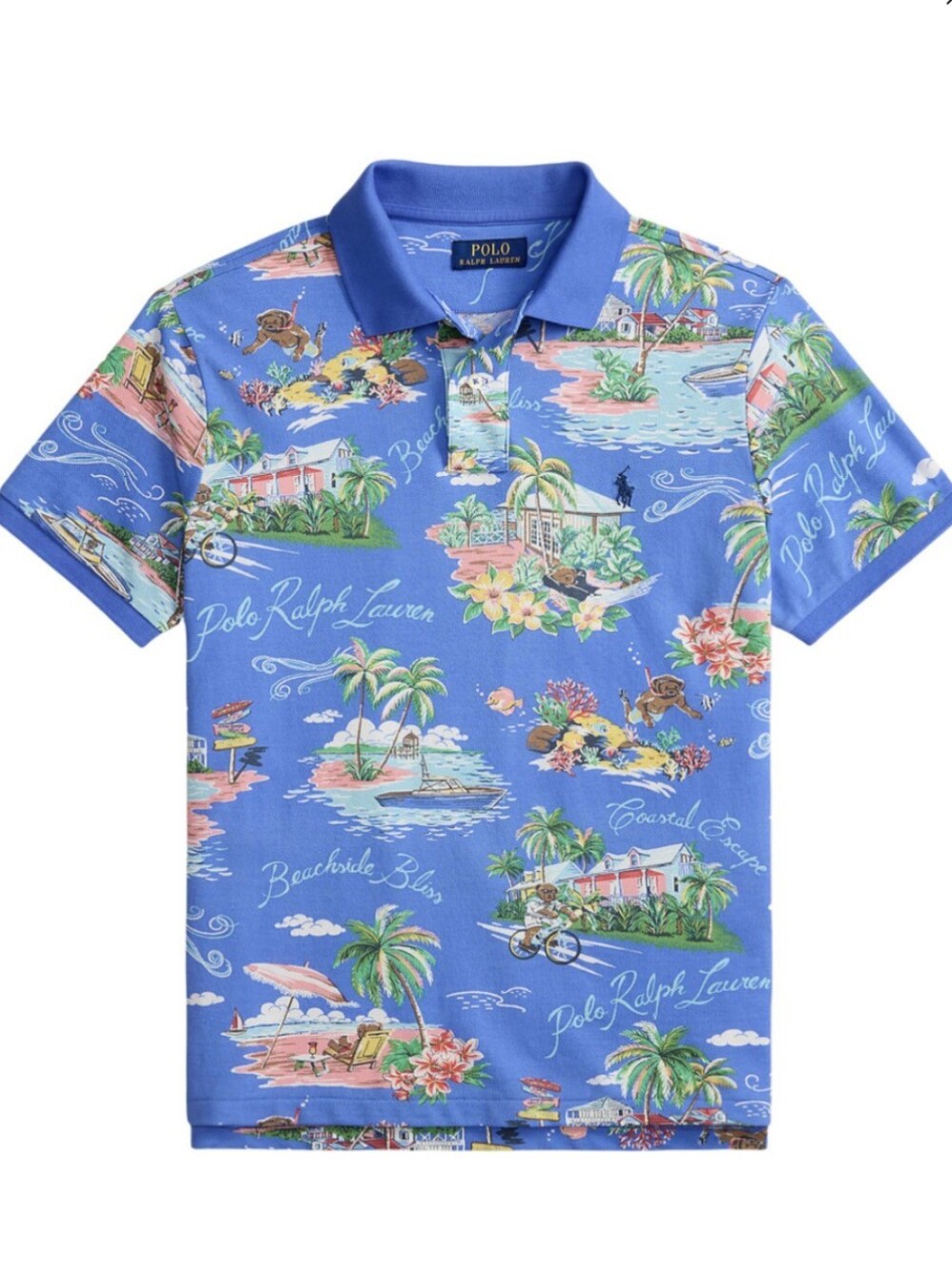 Polo Ralph Lauren Men's Classic Fit Polo Bear Mesh Polo Shirt Size XL